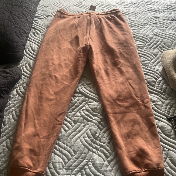 Rust Hoodie with White Graphic sweat suit - Picture 8 of 9